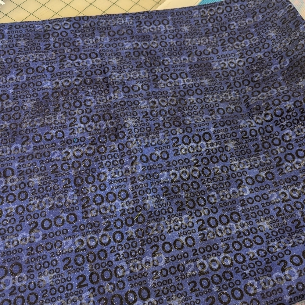 Stylish Blue Patterned Skirt